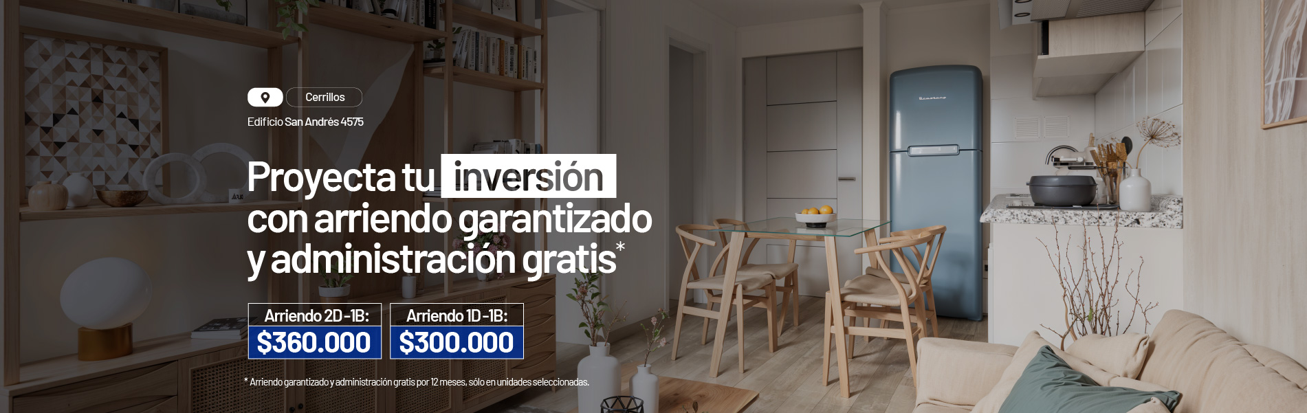 Venta de Departamentos 1 y 2 Dormitorios